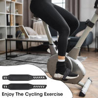 4pcs Correas De Pedal Para Bicicleta Estática Ajustables Generales Para Ciclismo Estático Más Compatibles Anillas De Fijación - details 1