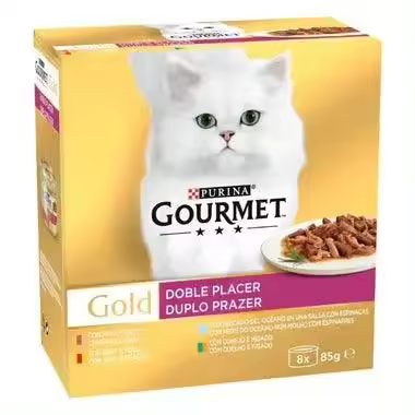 Gourmet Gold Doble Placer Multipack (8x85gr) - 1