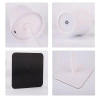 Lámpara De Escritorio Recargable LED Con Interruptor Táctil 3 Colores Ajustable Para Decoración De Dormitorio Sala De Estar Barra De Comida Iluminación - details 11