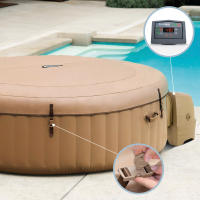 Spa hinchable INTEX 6 personas Bubble Massage Sahara - details 2