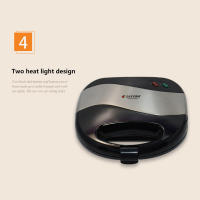 Máquina para hacer waffles multifunción 3 en 1, máquina eléctrica para hacer galletas y pasteles de nueces, adecuada para 12 piezas de pastel de galletas de nueces, sartén antiadherente, productos adecuados: pastel de nueces, pan de desayuno, waffles de n - details 5