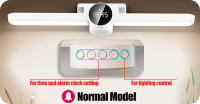 Lámpara De Mesa LED Con Reloj Y Alarma Luz De Lectura USB Recargable Para Cabecera Y Armario Cuidado Ocular Magnético Moderno - details 0