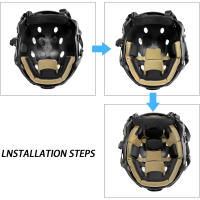 Almohadillas De Casco Universales Interiores De Esponja De Memoria Reemplazo Para Casco Protector Mat De Almohadillas De Seguridad Unisex - details 4