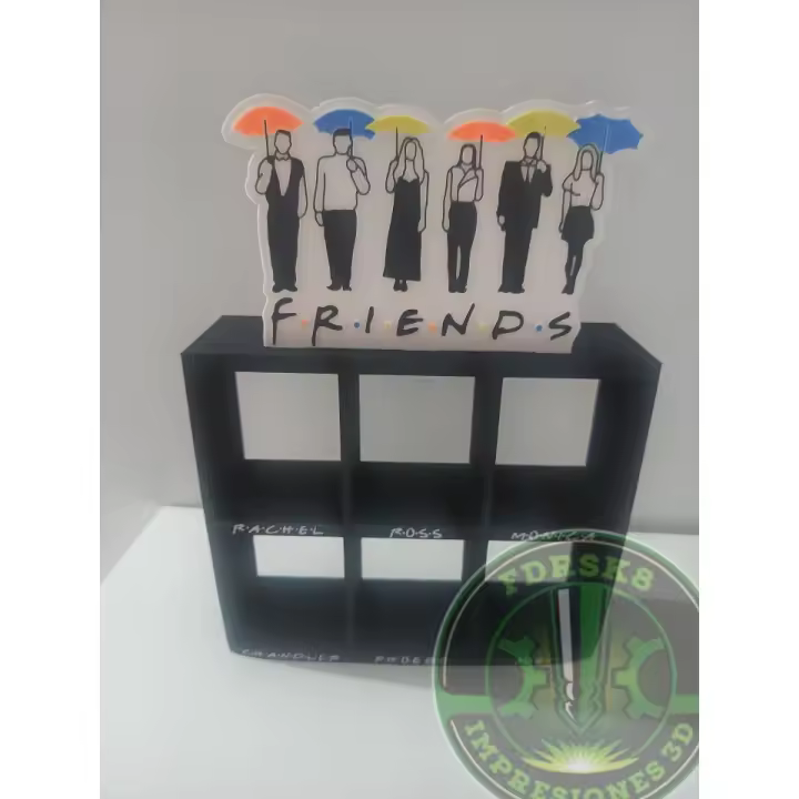 Expositor Funko Friends McDonald's, expositor para funkos de la cajita feliz de McDonald's friends - 1