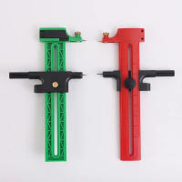 Cortador De Circunferencia Ajustable Para Artesanías De Tela Y Cartón Herramienta Circular Para Crear Tarjetas Y Scrapbooking DIY - details 4