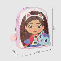 Mini Mochila Infantil Preescolar La Casa De Muñeca De Gabby Glitter - Cerdá - details 2