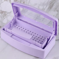 Caja De Desinfección Para Uñas Rosa SAG08: Estérilizador De Herramientas De Manicura Y Aparatos De Salón De Belleza Metal - details 8
