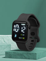 Reloj Electrónico Para Niños Cuadrado Astronauta Deportivo Estilo Casual Pantalla Táctil Sin Resistencia Al Agua Movimiento Digital Material De Cuerda Y Dial Plástico - details 0