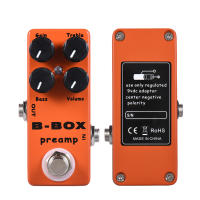 MOSKY B-Box Pedal De Efectos Para Guitarra Eléctrica Preamp Overdrive Con Carcasa De Metal Completa True Bypass Accesorios Para Guitarra - details 0