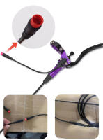 Set De Frenos De Disco Hidráulico TANKE Para Bicicleta E-Bike MTB Y Scooter Eléctrico Control De Potencia 160mm De Disco Aluminio Aleación - details 6