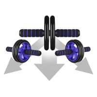 Rodillo De Abdominales Ab Roller Para Ejercicio De Fortalecimiento De Abdomen Y Core En Casa Gimnasio Equipo De Fitness - details 1