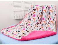 Manta Bebé Doble Capa De Super Suavidad En Poliéster Para Niños Y Niñas Recién Nacidos Envoltura De Envolvente Para Dormir Todo El Año - details 8