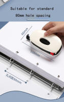 Nueva Carpeta De Anillo A4 Con 4 Agujeros Y Clips De Tipo D Color Azul PP Perforada Y Transparente Para Organizador De Documentos - details 6