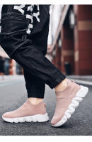 Zapatillas De Tenis Para Niños Y Niñas Alpargatas Deportivas De Alta Top Knitted Moda Casual Transpirables Talla True Fit - details 19