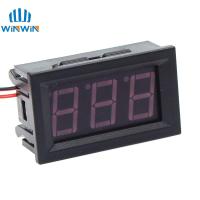 Voltímetro Digital LED 0.56'' Para Coche Y Motocicleta Medidor De Tensión DC 12V Monitor De Capacidad De 2 3 Cables Rojo Verde Azul - details 2