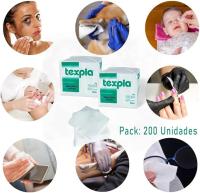 Gasas No Esteril TNT Plegada 7,5x7,5cm - Pack 200 Unidades, Gasa para Tatuaje, Belleza, Manicura, Maquillaje, limpieza Bebé, Desmaquillante, Mascota, Tiritas y Vendas. - details 3
