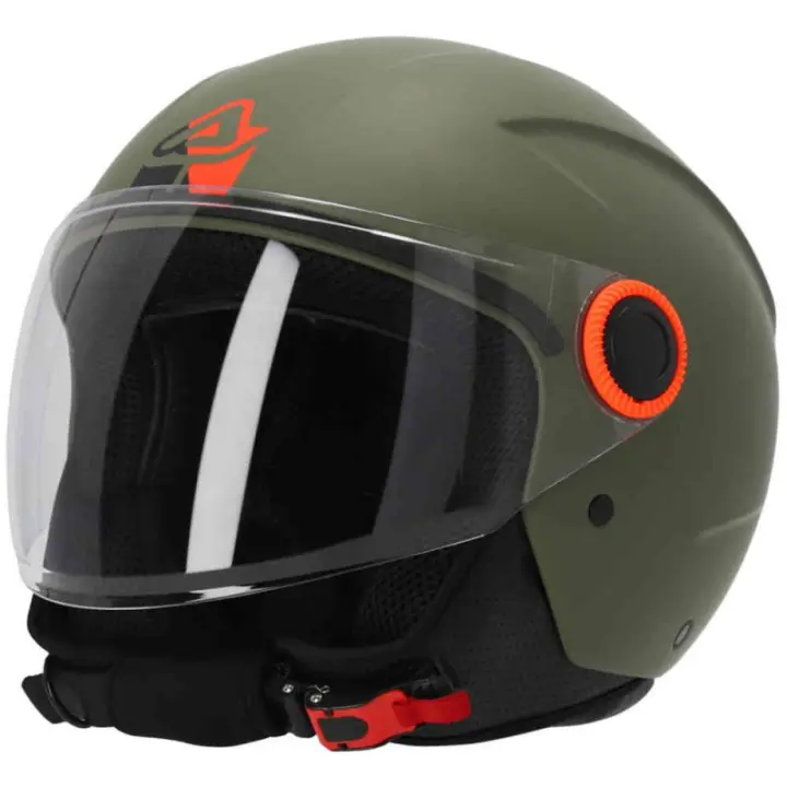 Casco Jet Acerbis Breeze Verde Militar 22.06 - 1
