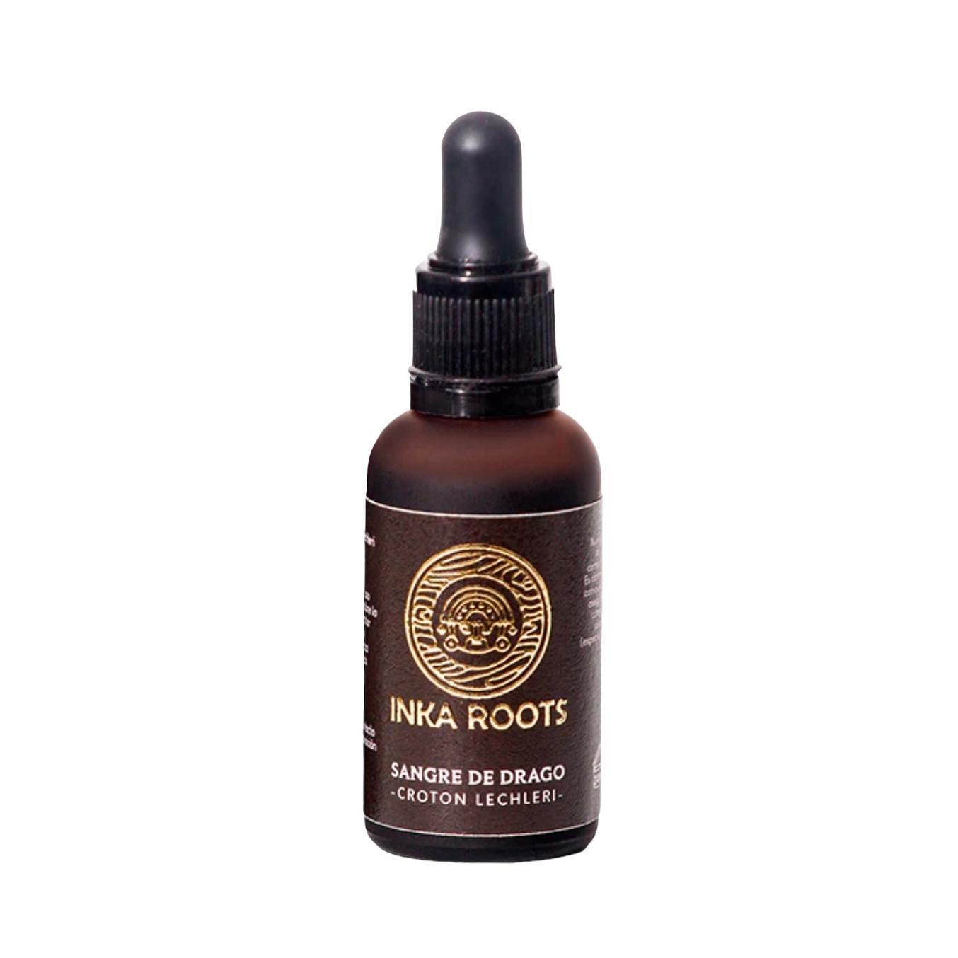 Sangre de Drago 30 ml Inka Roots Revitalizador de la Piel 100% Natural de Origen Peruano con Cierre Antigoteo, regeneración se mostró 20 veces más potentes que la vitamina C y 50 veces más potentes que la vitamina E. Rica en Proantocianidinas, Antioxidant