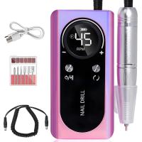 Cecodadi-Máquina Eléctrica Portátil Profesional Para Manicura Y Pedicura, Juego De Brocas Para Uñas, Herramientas Para Quitar Gel Acrílico Para Uñas, Máquina Pulidora De Uñas Eléctrica - details 1