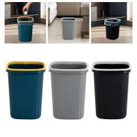 Recipiente De Basura Grande Con Almacenamiento Cesta Decorativa Minimalista Para Dormitorio Toilette Estudio Cocina Hogar - details 2
