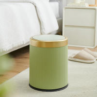 Bandeja Doble De Plástico Para Interiores Y Exteriores Con Tapa Para Sala De Estar Cocina Dormitorio Contenedor De Basura Doméstico De Alta Calidad - details 3