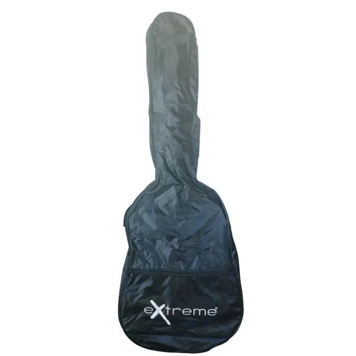 EXTREME BAG-CG 4/4 BOLSA DE GUITARRA CLÁSICA CON EL BOLSILLO Y COLOR Hombre NEGRO EXTBAGCG Guitar Cases - 1