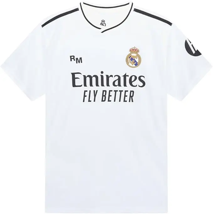 Real Madrid Primera Equipación Niños Temporada 24/25 Camiseta Unisex niños (Pack de 1) - 1