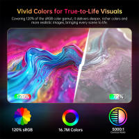 KTC Monitor Gaming Curvo de 27 ”, 180Hz, 2K QHD 2560 x 1440, 1ms, HVA 1500R Sin Marco, FreeSync & G-Sync, 16:9, 120% sRGB_4000:1_250cd/m²_3ms _Flicker-Free_ Low Blue Light, Pantalla de reducción de luz Azul, DP1.4, HDMI2.0, H27S17 - details 2