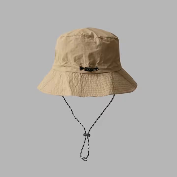 Gorro De Pescador Impermeable Para Mujer Protección Solar De Verano Sombrero De Paja Panamá Para Acampar Senderismo Montañismo Unisex - 1