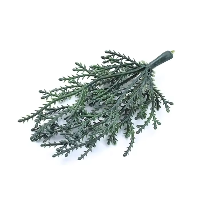 10pcs Árboles De Navidad Miniatura De Artesanía Material Artificial Plantas Para Decoración Del Hogar Y Scrapbooking - 1
