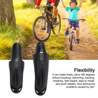 Par De Guardabarros De Bicicleta PVC Para MTB Protección Antigolpes Para Ruedas De 12-20 Pulgadas Accesorios De Ciclismo - details 0
