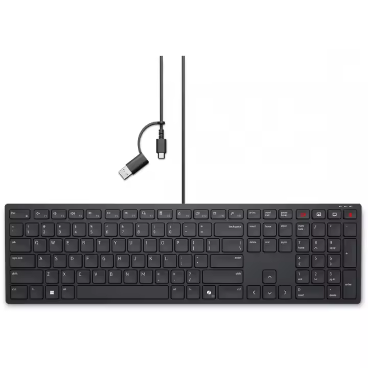 DELL - KB525C teclado Oficina USB QWERTY Español Negro KB525C-SP-EMEA - 1