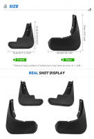 4Pcs Guardabarros De Barro Para Coche Delantero Y Trasero Para Chevrolet/Cruze 2009-2016 ABS Semi-Rígido De Alta Calidad - details 2