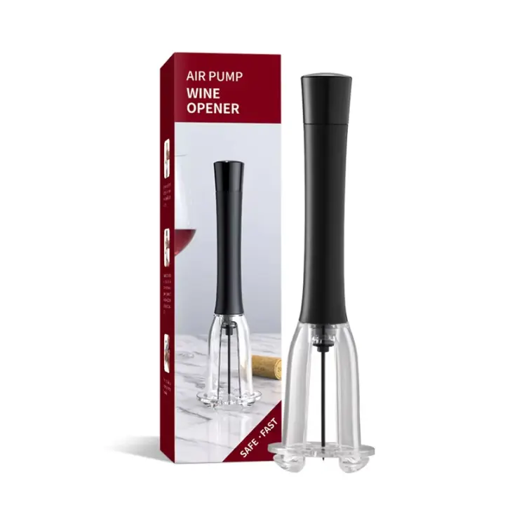 Abrevidor De Botellas De Vino Automático Eco-amigable Plástico Herramientas De Vino Con Aluminio Resistente Para Cocina Y Uso Doméstico - 1