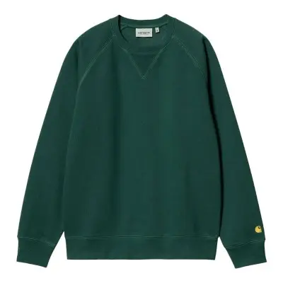 Sudadera Carhartt Chase Sweat Sycamore Tree-Gold I033660.2CXXX.03 - 1