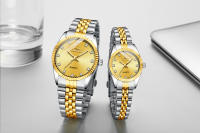 Reloj De Lujo Para Hombre CHENXI 30m Impermeable Casual Deportivo Cuarzo Reloj De Pulsera Con Fecha Acero Inoxidable - details 5