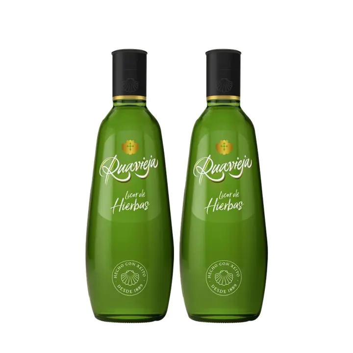 Licor de Hierbas Ruavieja 70cl - Pack de 2 botellas - 1