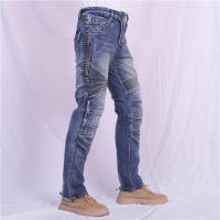Pantalones De Motocicleta Amekaji Con Kevlar En Rodilla Pantalones De Motocross De Algodón Y Poliéster Con Almohadillas De Protección Caderas Y Rodillas Para Hombres - details 2