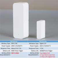 Sensor De Contacto Para Puerta Y Ventana Tuya Zigbee WiFi Compatible Con Alexa Google Assistant Control Remoto Para Hogar Inteligente - details 0