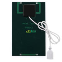 Panel Solar USB Portátil 5W 5V Cargador Rápido Para Exteriores Generador De Energía Solar Polícrata Para Viajes Y DIY - details 4