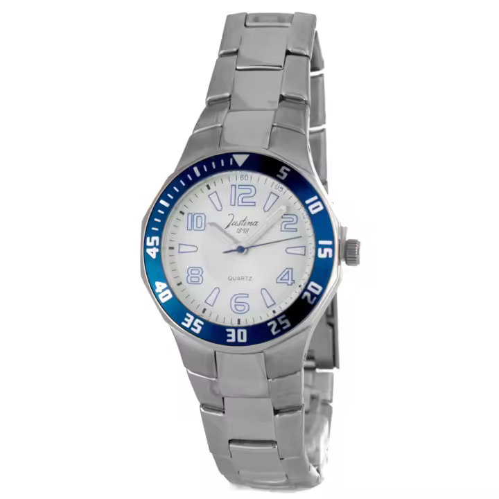 Justina Reloj Mujer Analogico Cuarzo con Correa de Acero 11909A - 1