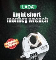 Llave De Mano Ajustable LAOA Multifuncional Ligera Con Gran Abertura Y Manija Corta Para Reparaciones Domésticas Y Herramientas De Jardín - details 0