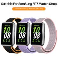 Correa De Reloj De Nylon Ajustable Para Samsung Galaxy Fit 3 Accesorios De Correa Elástica Para iWatch Compatible Con Samsung Galaxy Fit3 - details 1