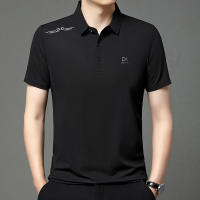 Camisa Polo Casual Para Hombre Con Insignia De Color Sólido Transpirable Y Cómoda Versátil Para Negocios Estilo Moderno - details 11