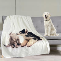 Manta Para Perros Impermeable Bucephalus Reversible Suave Y Lavable Protección Para Sofá Manta Para Gatos Y Perros Con Patrón De Animales - details 38