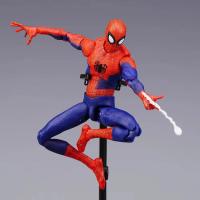 Figura De Acción Spider-Man into the Spider-Verse Sv Peter B. Parker Sentinel Miles Modelo De Juguetes PVC Para Coleccionistas - details 1