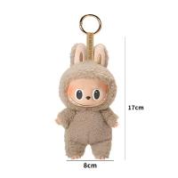 POP MART LABUBU Figura De Colección De Vinilo Macaron Serie Cara Blind Box Juguete De Peluche Colgante Para Juegos De Marina - details 9