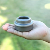 Estufa De Camping De Titanio Para Exterior Mini Estufa De Alcohol Para Senderismo Y Camping Con Material De Metal Resistente - details 2