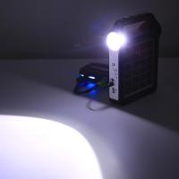 Kit De Generador De Energía Solar Portátil 15W Recargable Con Luz De Lámpara Y Cargador USB Sistema De Energía Solar Para El Hogar - details 16