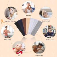 Diadema Mujer, Diadema Elástica, Diadema de Yoga Deportivo Banda, 3 Piezas, Melo Mujer y Hombres, Banda de Melo Transpirable para Absorber El Sudor, para Hacer Entrenamiento, Yoga, Correr - details 7